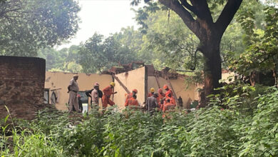 Humayun के मकबरे के पास पत्ते शाह दरगाह परिसर की छत