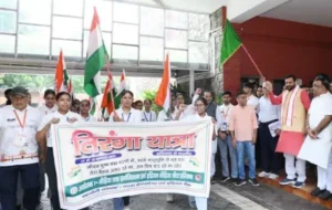 हरियाणा के मुख्यमंत्री सैनी ने चंडीगढ़ से कश्मीर के लाल चौक तक जाने वाली ‘तिरंगा यात्रा‘ को दिखाई हरी झंडी