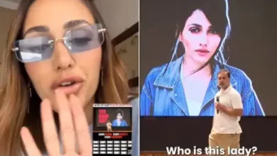 Brazilian model reacts after Rahul Gandhi’s claim