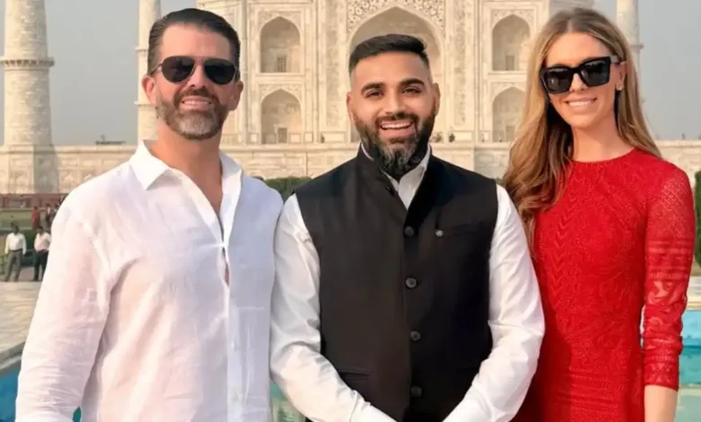Donald Trump Jr. Visits Taj Mahal