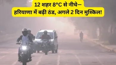 Haryana Weather Alert