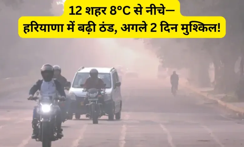 Haryana Weather Alert