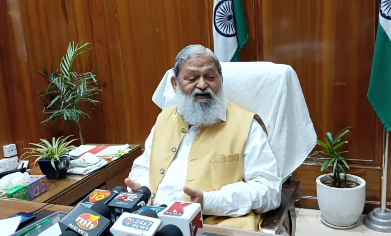 दिल्ली ब्लास्ट पर अनिल विज का बड़ा बयान: “भारत में अब कोई दोषी नहीं बख्शा जाएगा” – बिहार चुनाव और कांग्रेस पर भी साधा निशाना