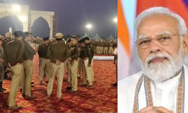 PM Modi Kurukshetra Visit Security