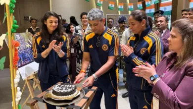 Team India Celebration