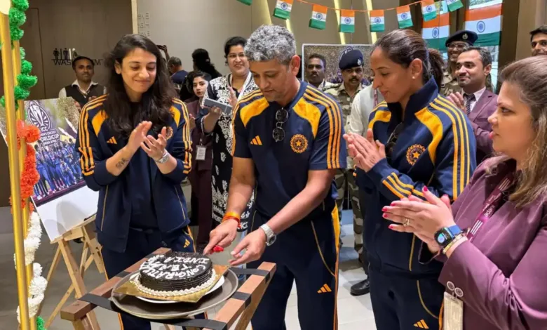 Team India Celebration