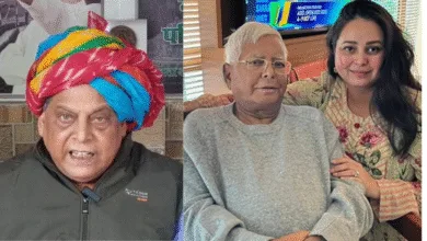 neeraj kumar react on rohini lau yadav