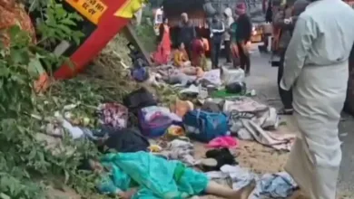 Chittoor Bus Accident live