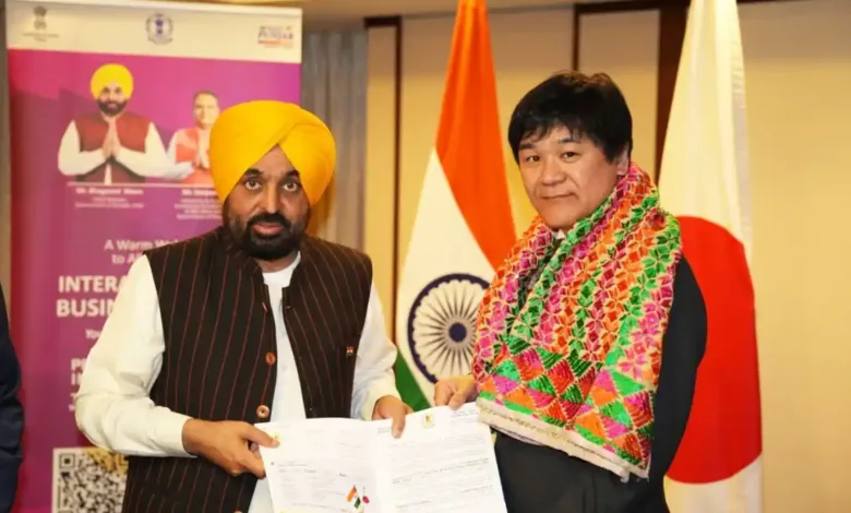 JAPANESE COMPANIES EVINCE KEEN INTEREST IN INVESTING IN PUNJAB