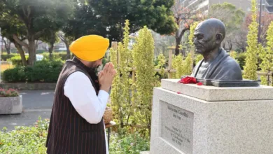 cm-bhagwant-mann-japan-visit-gandhi-tribute-edogawa-park